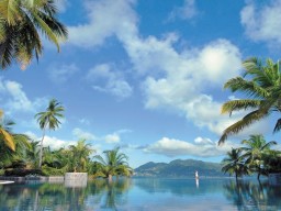 The pool of St. Anne - Perfect view from the pool